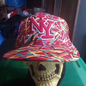 Vintage City Hunter New York Yankees Confetti Fitted Hat Cap